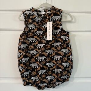 NWT Janie and Jack Jungle Tiger Safari Baby Outfit